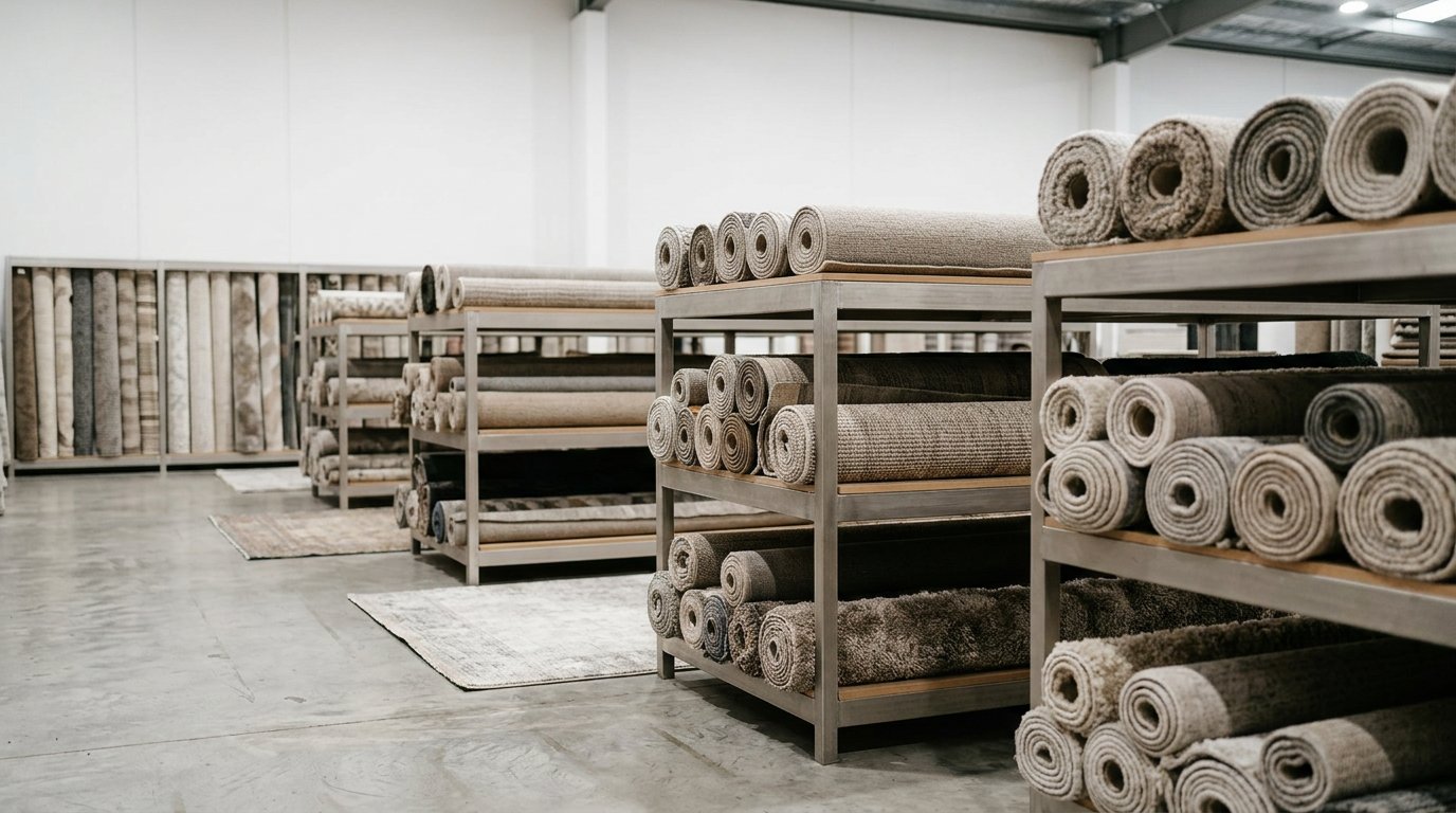 PM Carpets Picton showroom in Wavertree, Liverpool